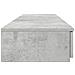 Cassetti da letto in grigio cemento, 140x36.5x16.5 cm, realizzati in legno ingegnerizzato - Foto miniatura 7