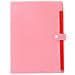 Cartella Portadocumenti Espandibile A4 A 7 Tasche - Organizzatore A Fisarmonica Con Etichette Pink - Foto miniatura 1