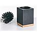 Set Da 5 Accessori Per Il Bagno Tapiche Nero - Foto miniatura 5