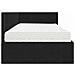 Cornice del letto ad angolo Nero 90 x 190 cm Velluto - Foto miniatura 8