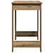 Scrivania Rovere Artigianale 100x45x75 cm in Legno Multistrato - Foto miniatura 6