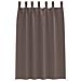 Tende con tende 2 pcs Marrone scuro 175x140cm Poliestere - Foto miniatura 4