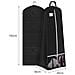 Custodia Antipolvere Pieghevole Non Tessuto Per Abito Da Sposa - Borsa Porta Abiti Black - Foto miniatura 4