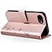 Custodia A Portafoglio Per Iphone 16e Design Premium Fiori Farfalla, Rosa Champagne - Foto miniatura 5