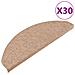 Tappetini Autoadesivi per Scale 30 pz Beige 65x22,5x3,5 cm - Foto miniatura 1