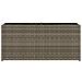 Fioriere da Giardino con 2 Vasi Grigie 90x20x40cm in Polyrattan - Foto miniatura 6