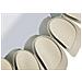 Specchio Da Parete Dune Double Tondo A Raggiera Crema 91 Cm - Foto miniatura 4