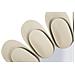 Specchio Da Parete Dune Double Tondo A Raggiera Crema 91 Cm - Foto miniatura 5