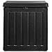 Panca Contenitore Sobra-nero-plastica-42,8x42,8x46,4 Cm - Foto miniatura 3