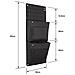Portatutto Hiplok Organizer Black - Foto miniatura 2