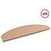 Tappetini per scale autoadesivi 15 pcs Beige 80 x 28 x 3,5 cm - Foto miniatura 3