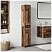 Mobile da Bagno Legno antico 30 x 33 x 190 cm - Foto miniatura 8