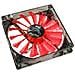 Shark Fan Devil Red Edition 14cm, Ventilatore, Computer case, 14 cm, Nero, Rosso, Trasparente, 0,15A, 7V - Foto miniatura 3