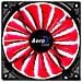 Shark Fan Devil Red Edition 14cm, Ventilatore, Computer case, 14 cm, Nero, Rosso, Trasparente, 0,15A, 7V - Foto miniatura 1