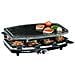 Raclette Grill in Pietra 6430 Nera e Grigia 1100 W 16.5 x 44 x 42.5 cm 6430-EU - Foto miniatura 1