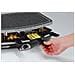 Raclette Grill in Pietra 6430 Nera e Grigia 1100 W 16.5 x 44 x 42.5 cm 6430-EU - Foto miniatura 3