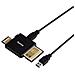 Lettore USB 3.0 con cavo, SD, SDHC, SDXC, micro SD, micro SDHC, microSDXC, CF 1, UHS-1, nero, scatola - Foto miniatura 6