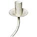 Lampadario Stile Antico Metallo Bianco Lampadine 8 X E14 - Foto miniatura 5