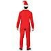Costume Adulto Da Babbo Natale Elegante Medium - Foto miniatura 4