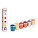 Confezione da 6 Tempera colore Metalizzato da 25ml - Foto miniatura 1