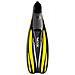 Pinne Unisex Flosse F-100 Pro, Giallo (yellow), 44/45 - Foto miniatura 3