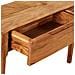 Tavolo Consolle In Legno Massello 118x30x80 Cm - Foto miniatura 5