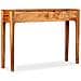 Tavolo Consolle In Legno Massello 118x30x80 Cm - Foto miniatura 8