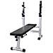 Panca Reclinabile Con Rack Bilanciere E Set Manubri 90 Kg - Foto miniatura 9
