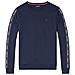 Felpe Tommy Hilfiger Logo Stripe Sweatshirt Abbigliamento Uomo S - Foto miniatura 1