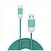 Microusb Cable Cyan 1 5 Mt - Foto miniatura 1