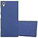 Custodia Compatibile Con Sony Xperia Xa1 Plus In Frost Blu Scuro - Coperchio Protettivo In Silicone Tpu Flessibile - Foto miniatura 1