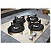 Piano Cottura HAGD 61S / CH a Gas 4 Fuochi Gas Colore Champagne - Foto miniatura 4