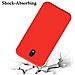 Custodia Compatibile Con Samsung Galaxy J7 2017 / J730 / J7 Pro In Liquid Rosso - Coperchio Protettivo In Silicone Tpu Flessibile - Foto miniatura 6