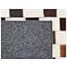 Tappeto In Pelle Beige E Marrone 160 X 230 Cm Kayabey - Foto miniatura 2