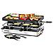 Griglia per Raclette 8 Persone Acciaio Inox 1200 W - Foto miniatura 1