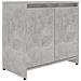 Mobile da Bagno Grigio Cemento 60x33x61 cm in Legno Multistrato - Foto miniatura 4