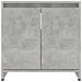 Mobile da Bagno Grigio Cemento 60x33x61 cm in Legno Multistrato - Foto miniatura 5