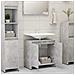 Mobile da Bagno Grigio Cemento 60x33x61 cm in Legno Multistrato - Foto miniatura 6