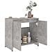 Mobile da Bagno Grigio Cemento 60x33x61 cm in Legno Multistrato - Foto miniatura 8