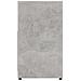 Mobile da Bagno Grigio Cemento 60x33x61 cm in Legno Multistrato - Foto miniatura 10