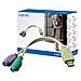 Adapter USB - 2x PS / 2 USB M 2x Mini DIN 6-pin FM Grigio cavo di interfaccia e adattatore - Foto miniatura 1