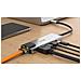 Replicatore di Porte e Docking Station per Notebook DUB-M520 Cablato 3x USB 3.2 / Thunderbolt 3 - Alluminio / Nero - Foto miniatura 3