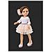 Vestiti Per Bambole Adolescenti Sofy Comunión Junior Vinile Bianco - Foto miniatura 5