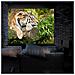 Mps60 / 43 Schermo Di Proiezione 60” Formato 4:3 / 122 X 91 Cm Telo Proiettore Telo Da Proiezione A Sviluppo Manuale - Fissaggio A Muro O A Soffitto - Full Hd 3d 4k - Home Cinema Home Theater Ufficio - Foto miniatura 6