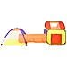 Tenda Da Gioco Bambini 250 Palline Multicolore 338x123x111 Cm - Foto miniatura 9