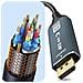 Cavo Video 8k Da Usb-c A Displayport Maschio Alta Risoluzione 1 Metro E 80 - Foto miniatura 4