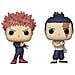 Animation Pop! Jujutsu Kaisen S2 Vinyl Figure 2-pack Itadori & Todo 9 Cm - Foto miniatura 4