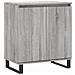 Credenza Grigio Sonoma 60x35x70 Cm In Legno Multistrato - Foto miniatura 2