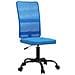 Sedia da Ufficio Altezza Regolabile Blu in Tessuto a Rete - Foto miniatura 1