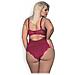 Body Rosalyne Rosso L /xl - Foto miniatura 2